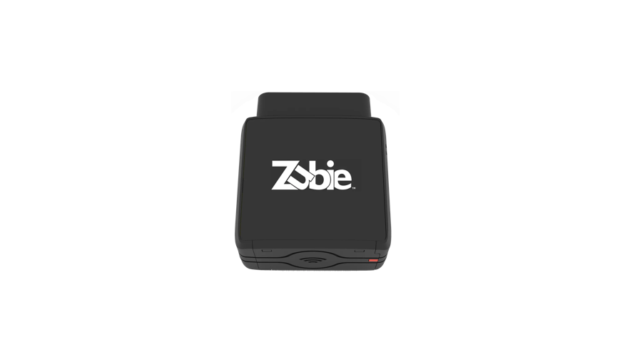 Picture of a Zubie hardware OBD-II